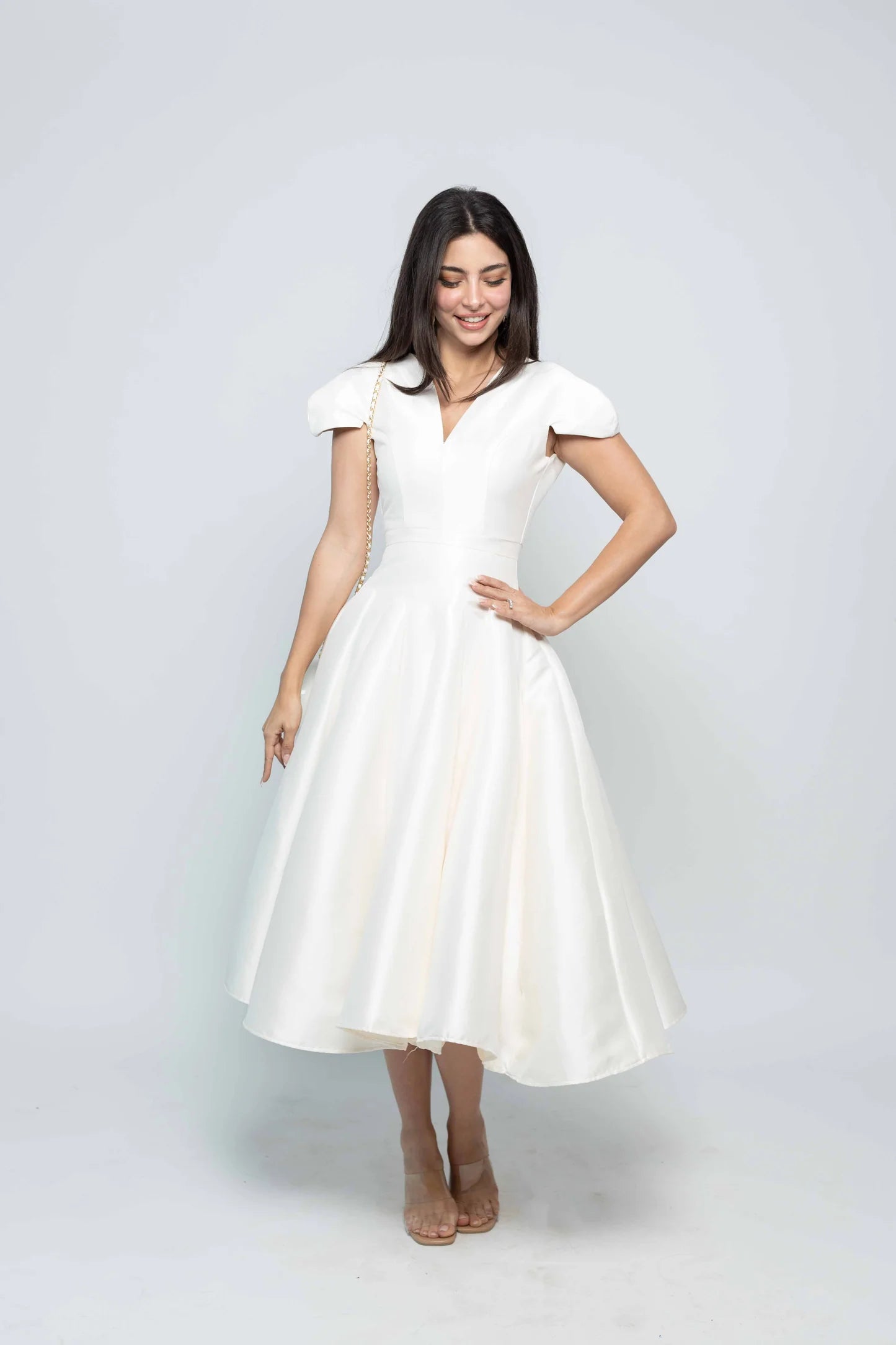 Bourgeoise – The Sculpted Elegance Dress