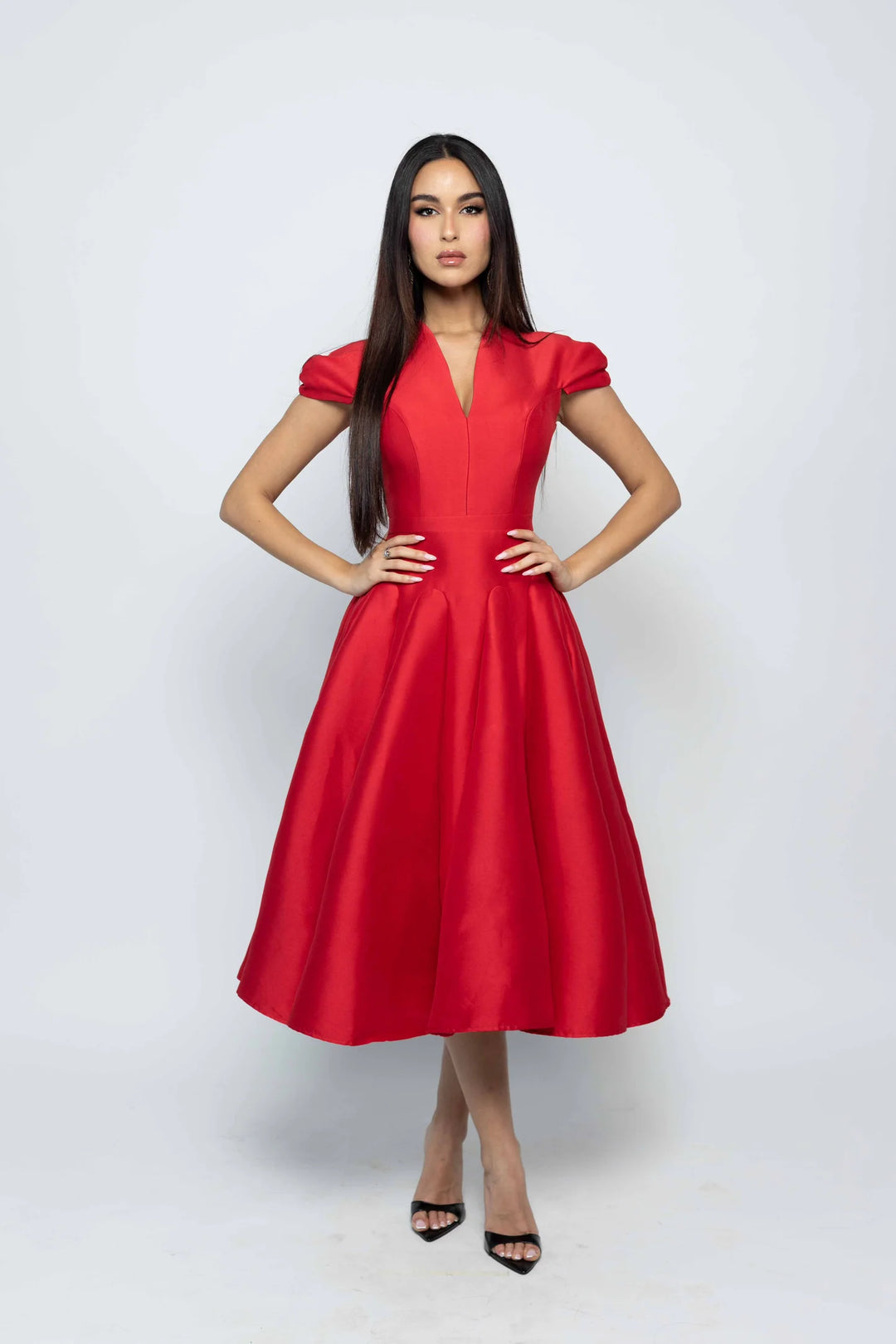 Bourgeoise – The Sculpted Elegance Dress