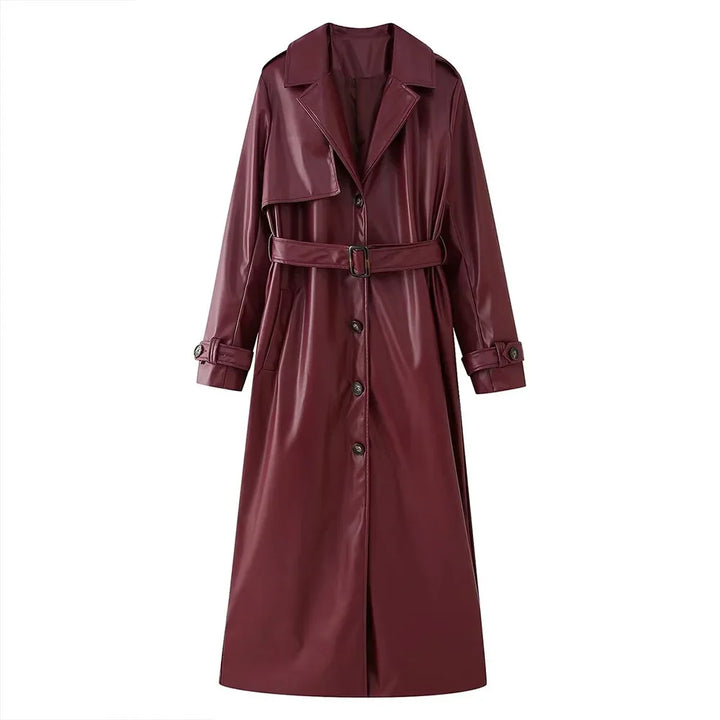 Cerise – The Burgundy Icon Trench
