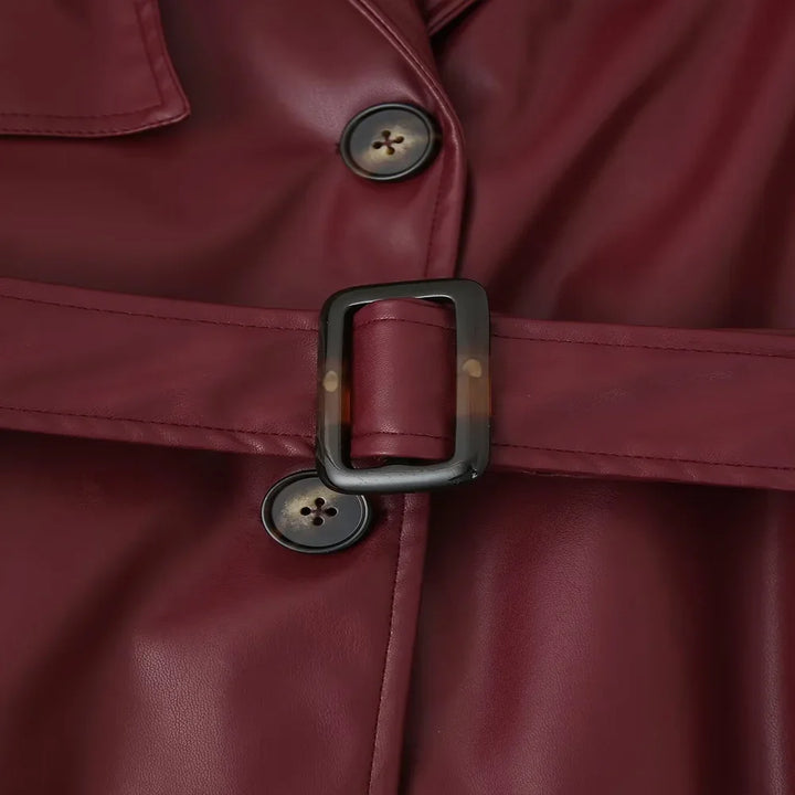 Cerise – The Burgundy Icon Trench