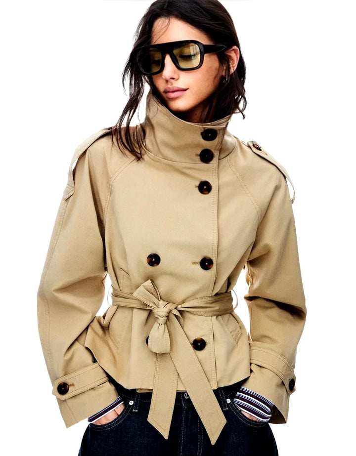Charlotte – The Belted Rebel Jacket