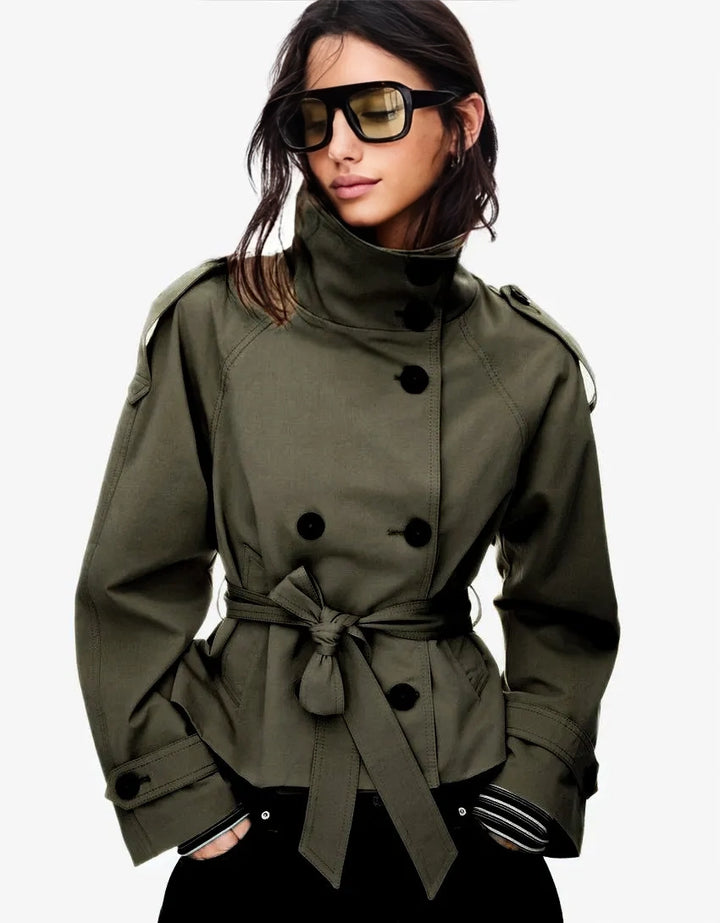 Charlotte – The Belted Rebel Jacket