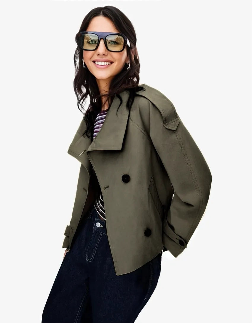 Charlotte – The Belted Rebel Jacket