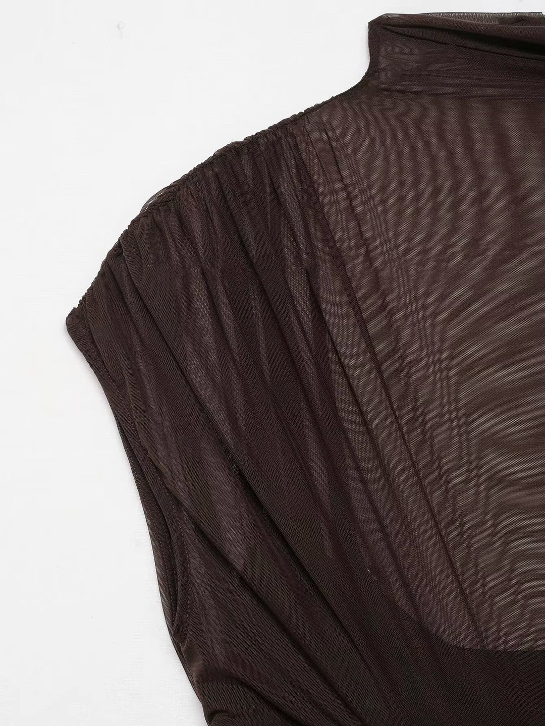 Chocolat – The Chic Espresso Drape Dress
