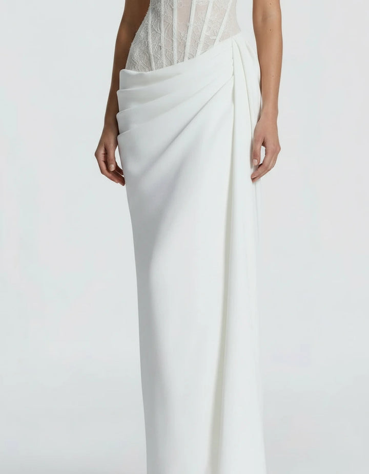 Héloïse — Das Spitzenkorsett-Maxikleid