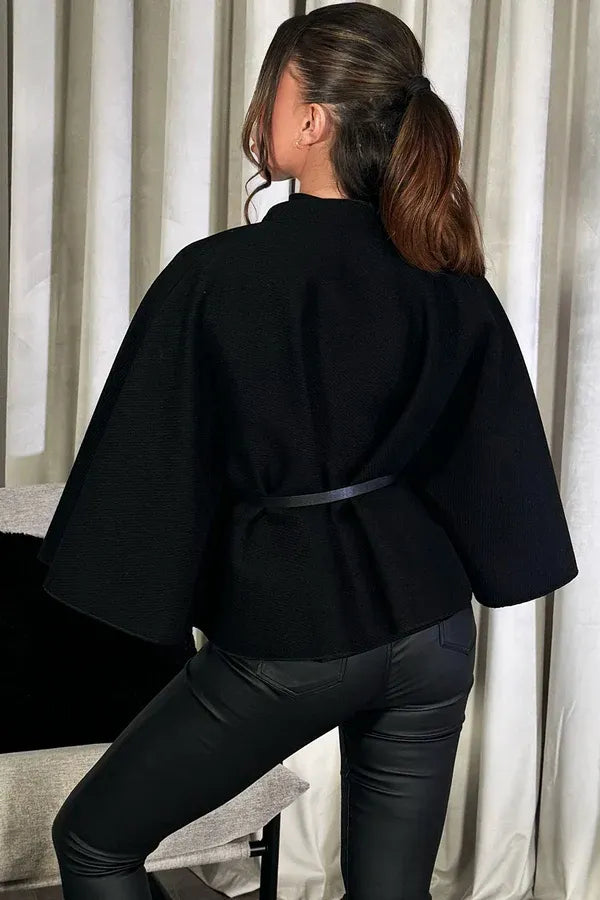 Lou – The Chic Belted Cape