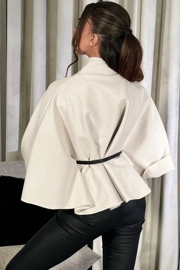 Lou – The Chic Belted Cape