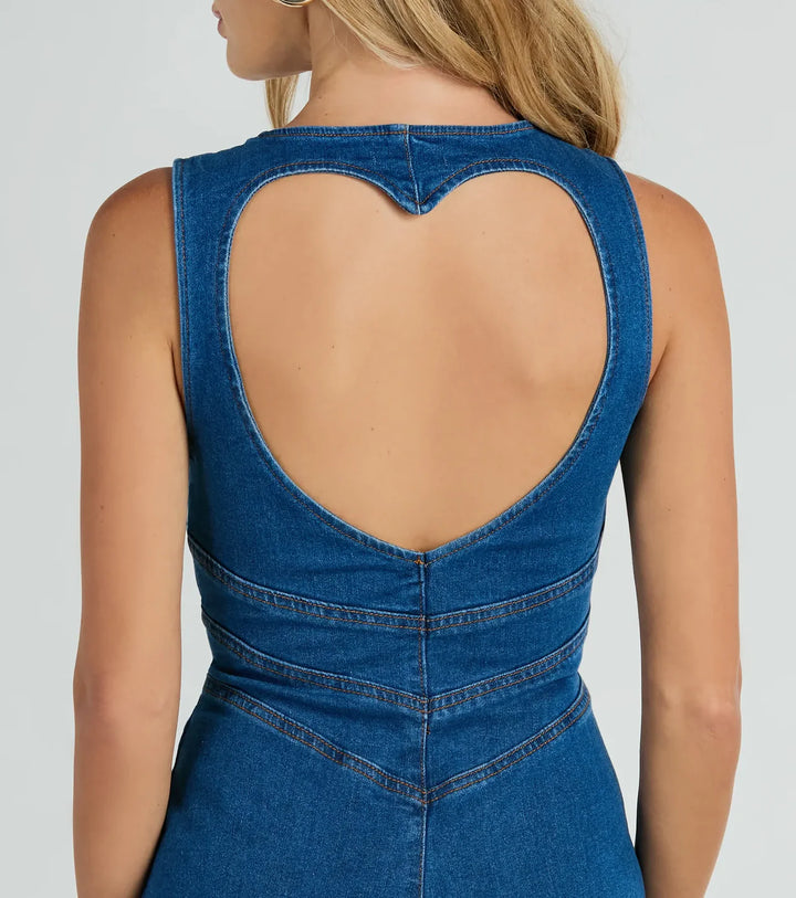 Ophelie – The Denim Muse Jumpsuit