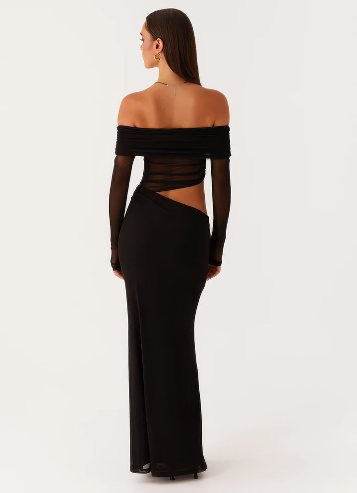 Panthère – The Bold Elegance Cut-Out Gown