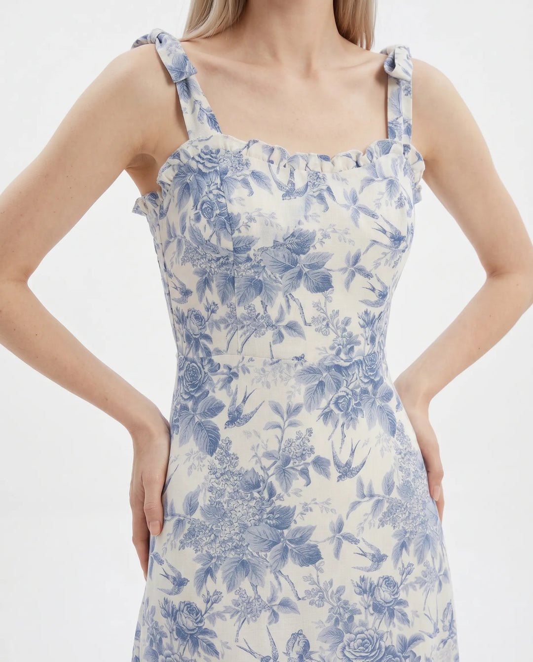 The Floral — Effortless Midi Dress