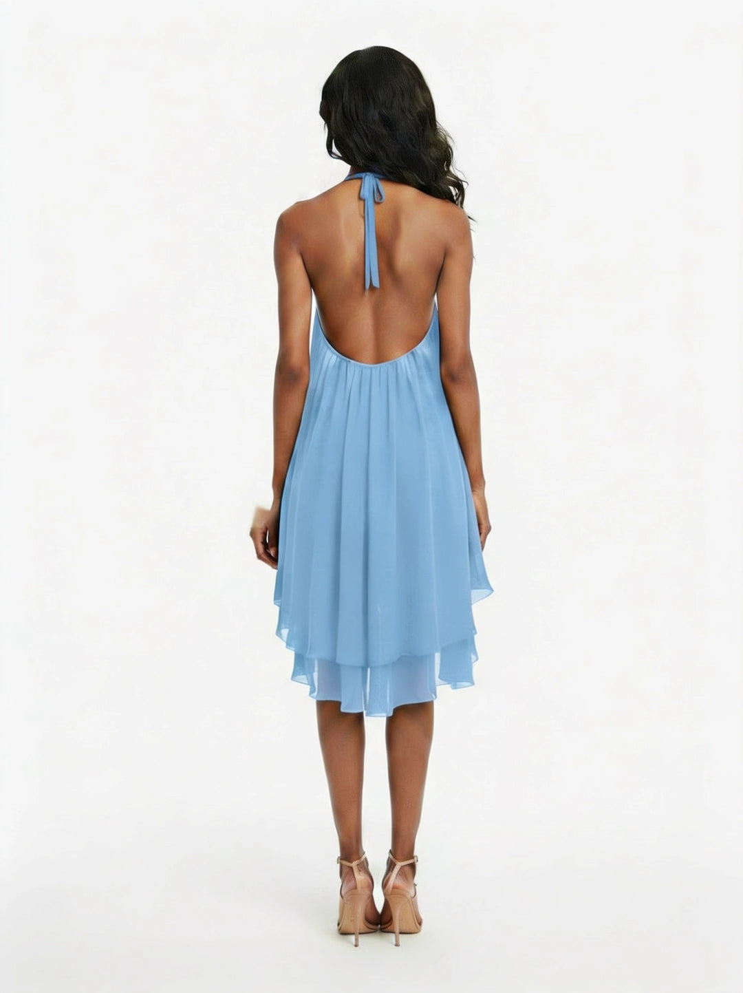 Alizée — La Robe Mini à Volants Aériens